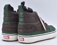 Topánky Vans - SK8 Hi Del Pat Brown Green